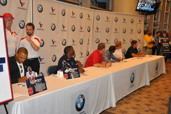 Images from the 2012 Houston Texans Draft Party...